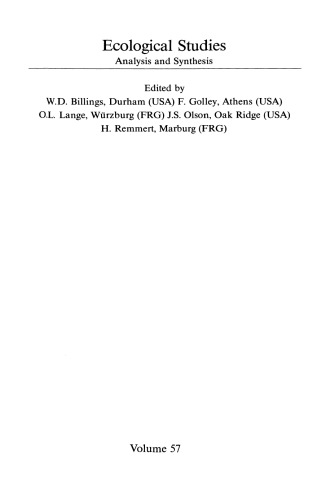 Forest Ecosystems in the Alaskan Taiga: A Synthesis of Structure and Function