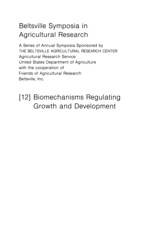 Biomechanisms Regulating Growth and Development