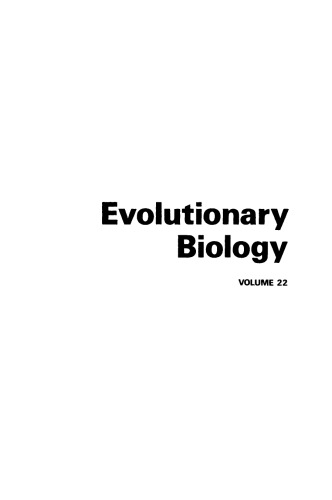 Evolutionary Biology