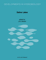 Saline Lakes: Proceedings of the Third International Symposium on Inland Saline Lakes, held at Nairobi, Kenya, August 1985