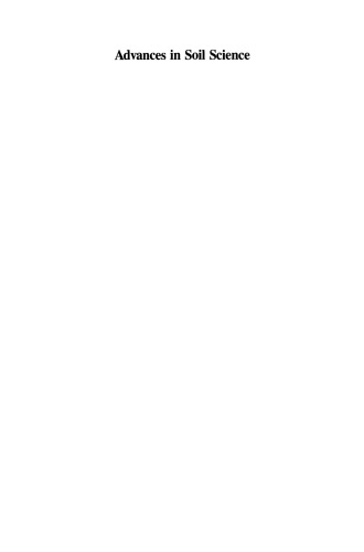 Advances in Soil Science