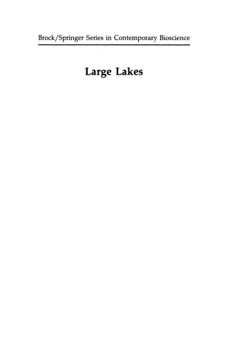 Large Lakes: Ecological Structure and Function