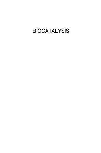 Biocatalysis