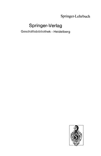 Analytische Chemie: Chemie — Basiswissen III