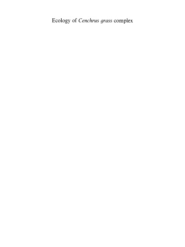 Ecology of Cenchrus grass complex: Environmental conditions and population differences in western India