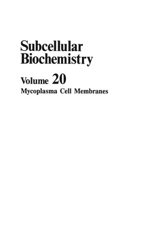 Mycoplasma Cell Membranes