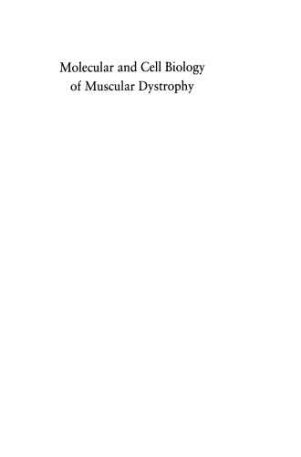 Molecular and Cell Biology of Muscular Dystrophy