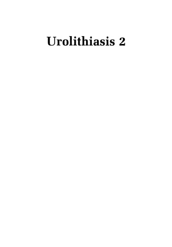 Urolithiasis 2