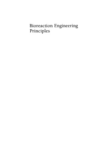 Bioreaction Engineering Principles