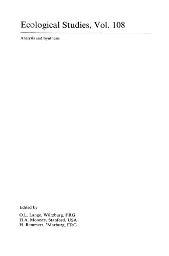 Ecology and Biogeography of Mediterranean Ecosystems in Chile, California, and Australia