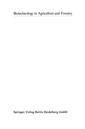 Plant Protoplasts and Genetic Engineering VI