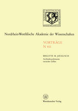 Architekturelemente tierischer Zellen: 384. Sitzung am 3. Juni 1992 in Dusseldorf
