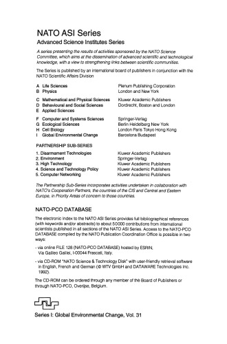 The Role of Water and the Hydrological Cycle in Global Change