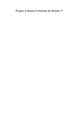Progress in Botany / Fortschritte der Botanik: Structural Botany Physiology Genetics Taxonomy Geobotany / Struktur Physiologie Genetik Systematik Geobotanik