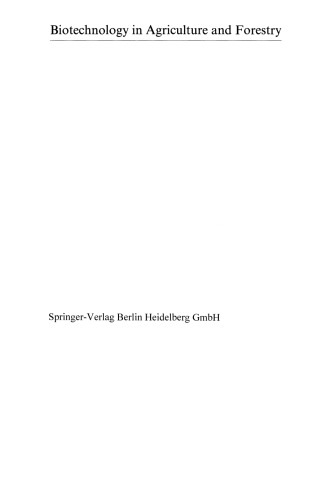 Plant Protoplasts and Genetic Engineering VII