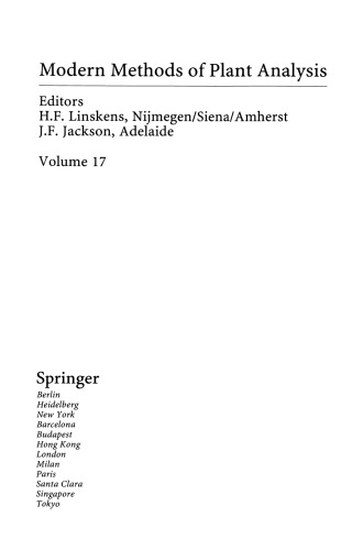 Plant Cell Wall Analysis