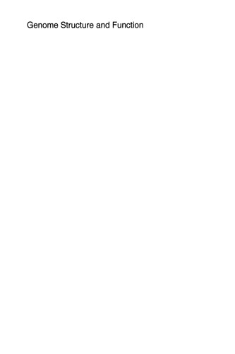 Genome Structure and Function: From Chromosomes Characterization to Genes Technology