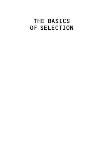 The Basics of Selection