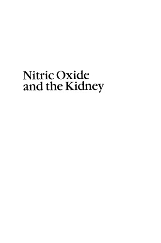 Nitric Oxide and the Kidney: Physiology and Pathophysiology