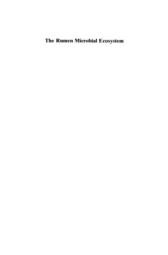 The Rumen Microbial Ecosystem