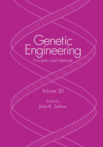 Genetic Engineering: Principles and Methods