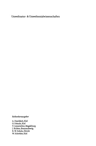 Integrative Umweltbewertung: Theorie und Beispiele aus der Praxis