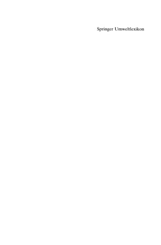 Springer Umweltlexikon