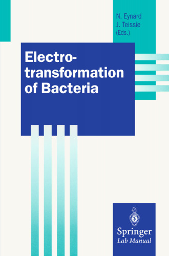 Electrotransformation of Bacteria