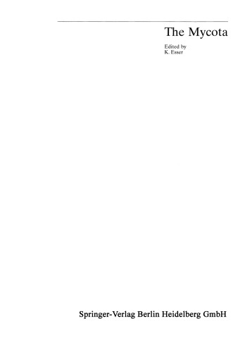 Biology of the Fungal Cell