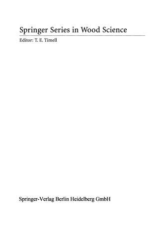 Comparative Wood Anatomy: Systematic, Ecological, and Evolutionary Aspects of Dicotyledon Wood