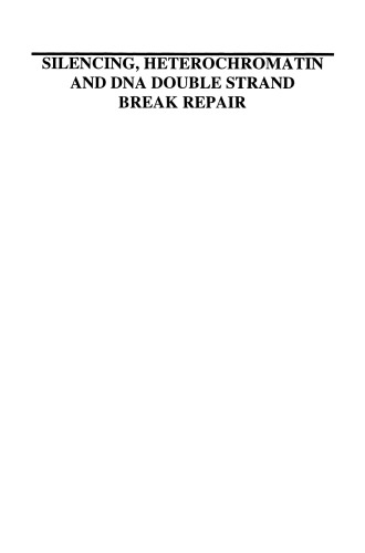 Silencing, Heterochromatin and DNA Double Strand Break Repair