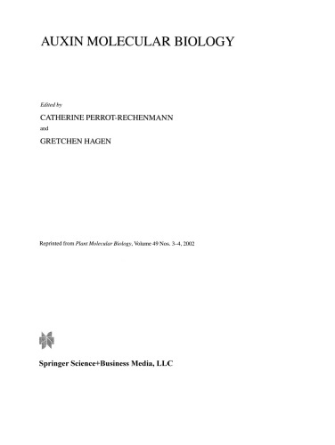 Auxin Molecular Biology