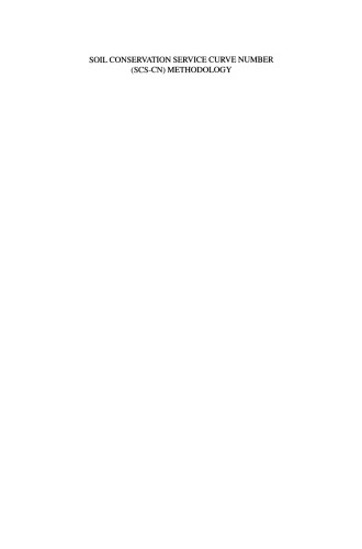 Soil Conservation Service Curve Number (SCS-CN) Methodology