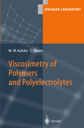 Viscosimetry of Polymers and Polyelectrolytes