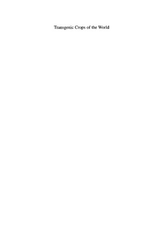 Transgenic Crops of the World: Essential Protocols