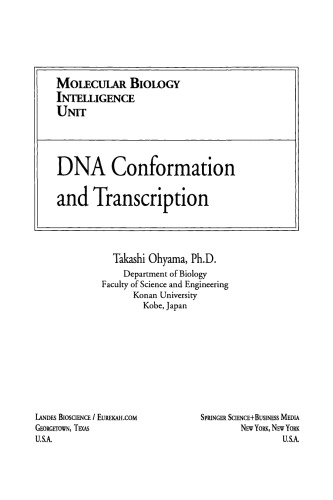 DNA Conformation and Transcription