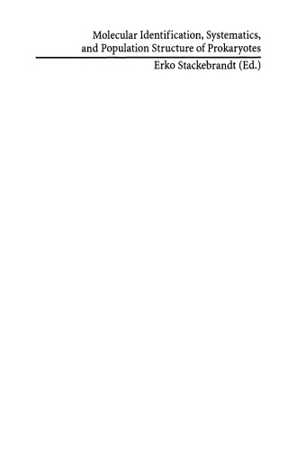 Molecular Identification, Systematics, and Population Structure of Prokaryotes