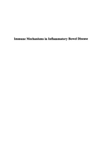 Immune Mechanisms in Inflammatory Bowel Disease