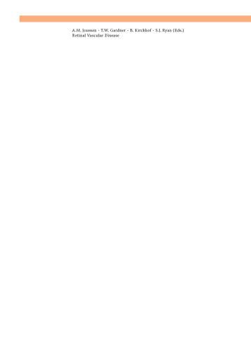 Retinal Vascular Disease