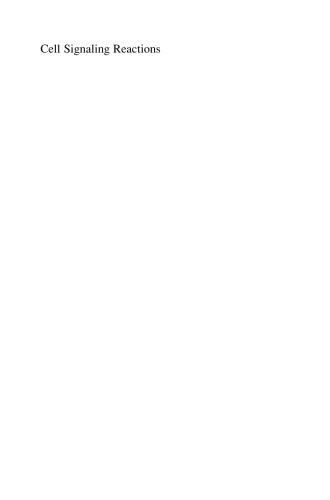 Cell Signaling Reactions: Single-Molecular Kinetic Analysis