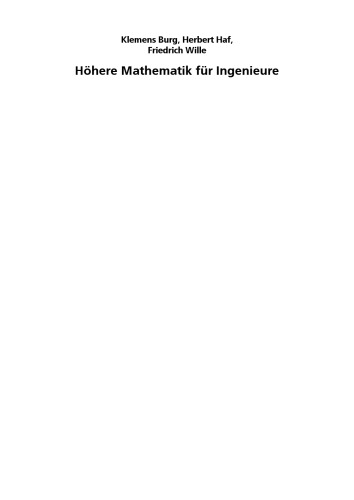 Hohere Mathematik fur Ingenieure: Band II: Lineare Algebra
