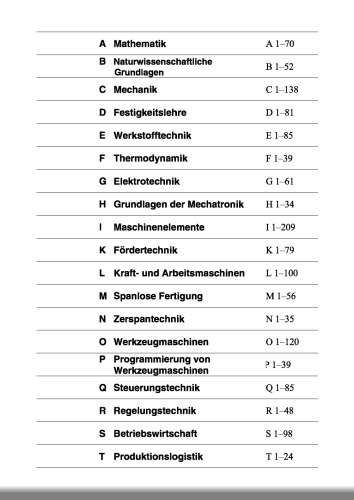 Handbuch Maschinenbau: Grundlagen und Anwendungen der Maschinenbau-Technik