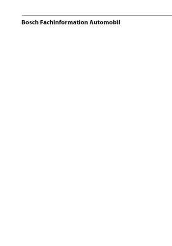 Sensoren im Kraftfahrzeug