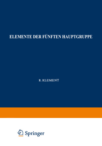 Elemente der fünften Hauptgruppe: Phosphor
