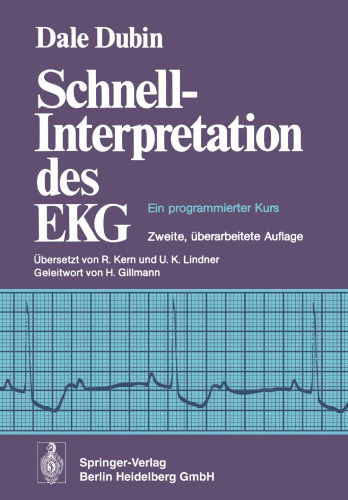 Schnell-Interpretation des EKG: Ein programmierter Kurs