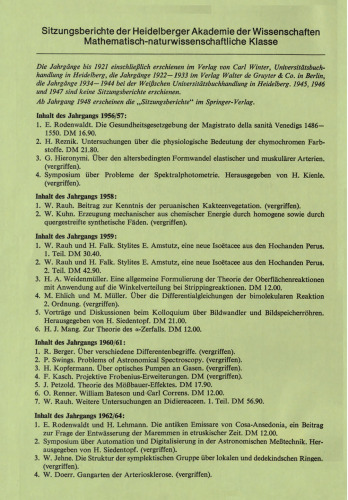 Reitende Gefäße des Herzens: Homologiebegriff und Reihenbildung