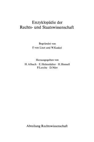 Offentliches Wirtschaftsrecht: Allgemeiner Teil