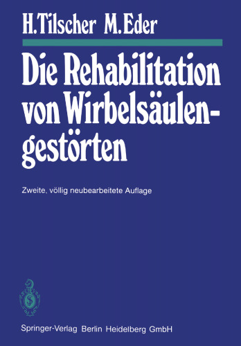 Die Rehabilitation von Wirbelsaulengestorten