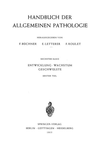 Entwicklung · Wachstum I