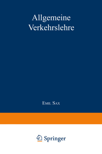 Allgemeine Verkehrslehre